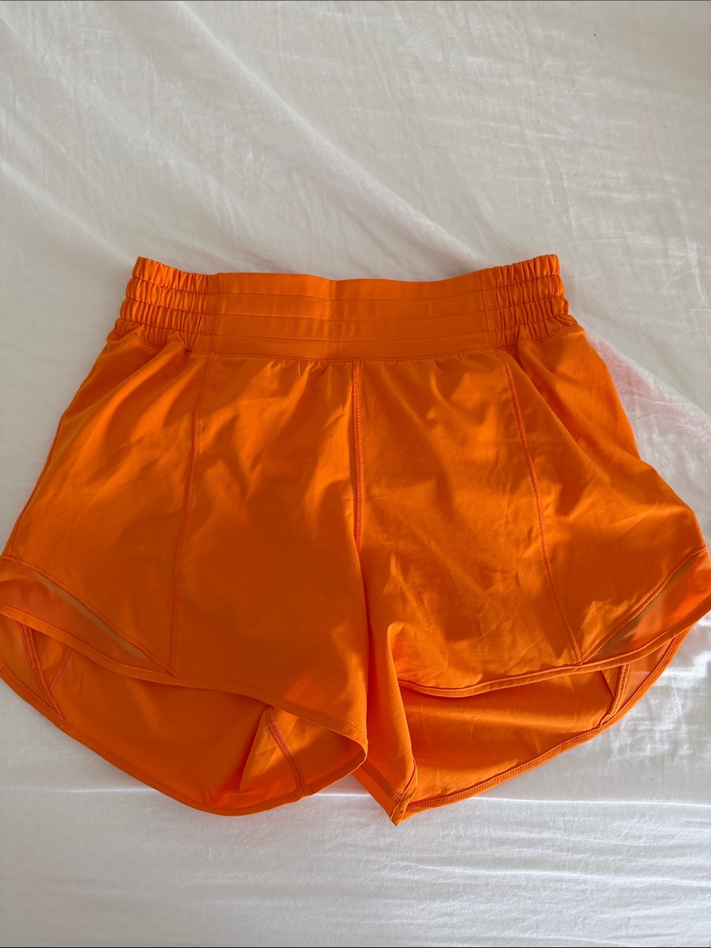 Lululemon Women’s Orange Athletic Shorts